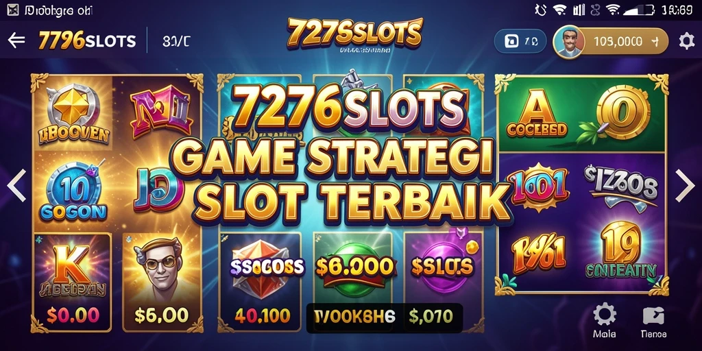 Tampilan gameplay 7276SLOTS yang menarik dan interaktif.