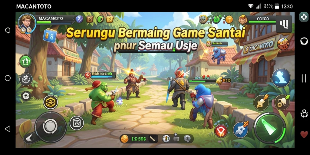 Screenshot gameplay menampilkan keseruan dan tantangan di MACANTOTO.